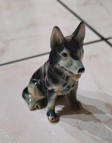 Statuina cane pastore tedesco - cane,