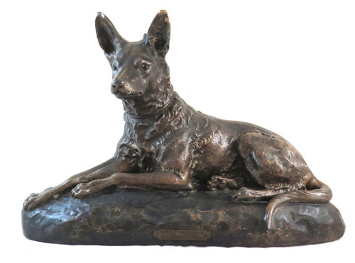 Scultura cane pastore tedesco - scultura,