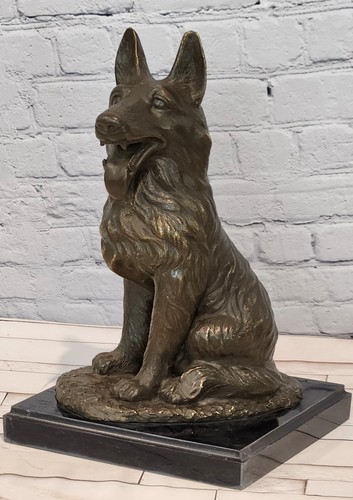 Statua bronzo cane - bronzo, di