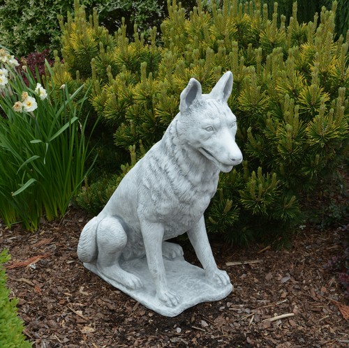 Pastore tedesco cane statua - , in