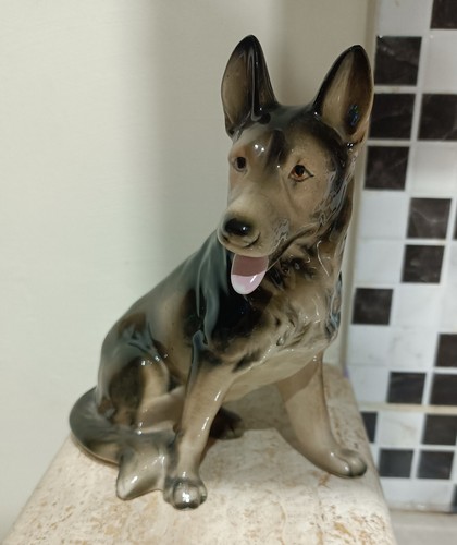 Statuina cane pastore tedesco - pastore,