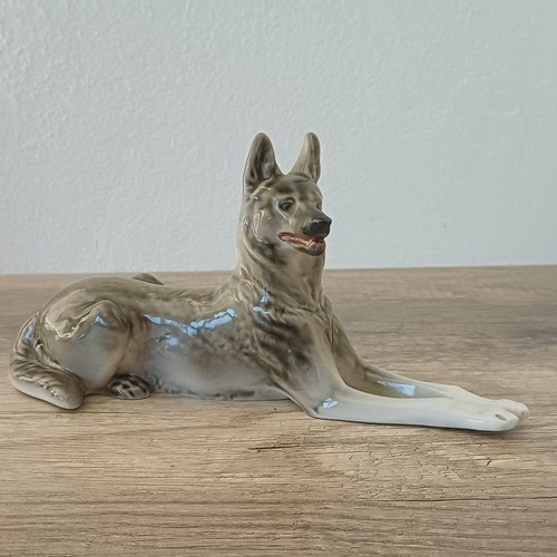 Scultura cane pastore tedesco - pastore,