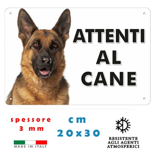 Cartello attenti cane - cartello,