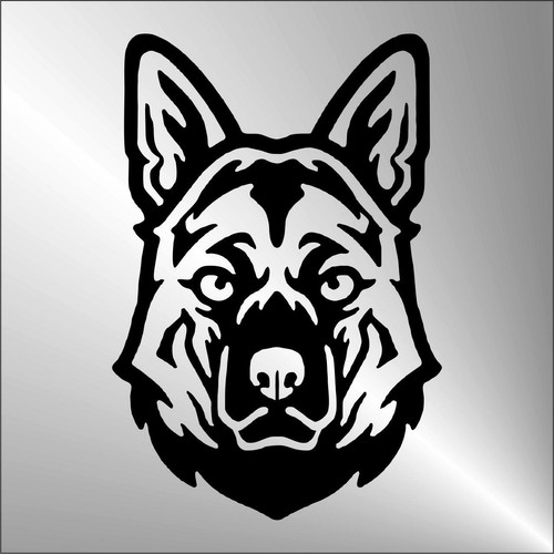 Adesivo cane pastore tedesco - cane,