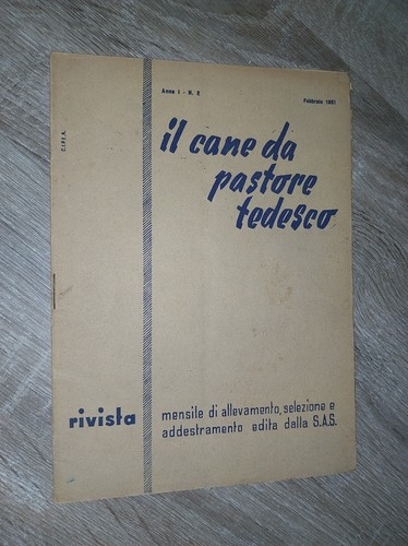 Rivista cane pastore - cane, da