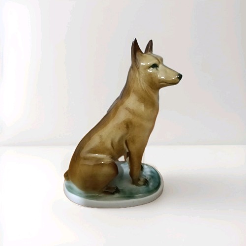 Zsolnay figurina cane - figurina, di